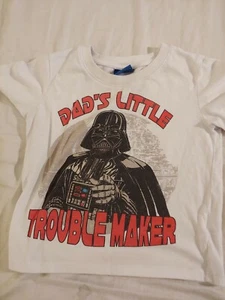Star Wars Daddy's Little Troublemaker 3t - Picture 1 of 1