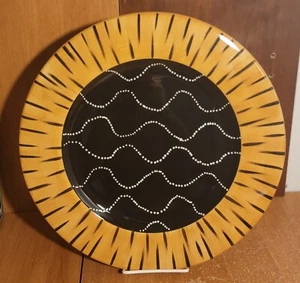 Certified International GLOBAL 14" Chop plate / Round platter Raymond Waites EUC - Picture 1 of 5