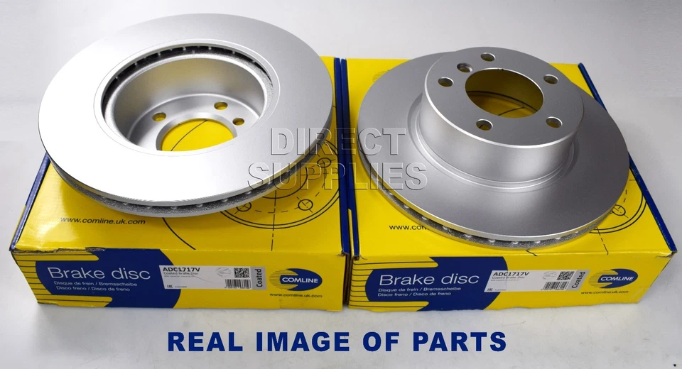 2 X FRONT AXLE BRAKE DISCS BMW 1 E81 E87 E88 E82 2.0 - 3 E90 1.6 2.0 2003 - 2013 - Image 1 of 1