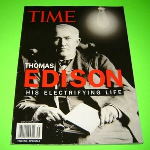 TIME Thomas Edison: His Electrifying Life by The Editors of TIME  - Foto 1 di 1