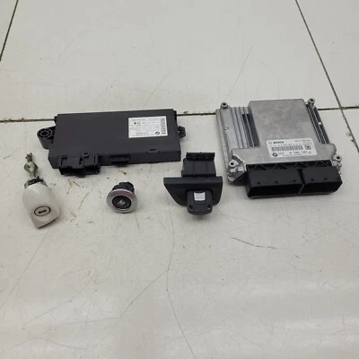 BMW 1 Series E81 116D 2.0 Diesel N47 Engine ECU Kit DDE CAS3 & Key 8506281 - Image 1 of 4