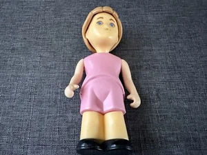 Little Tikes Dollhouse Vintage Family Figure Doll Girl Sister Pink - Picture 1 of 8