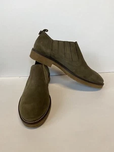 Italeau W Sz 39 US 8.5 Folava Booties Waterproof Suede Leather Militare/Olive - Picture 1 of 8