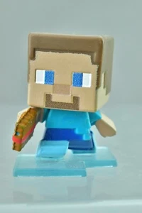 Mini Figura Mojang de Minecraft Steve Wood Serie 10 - Imagen 1 de 2