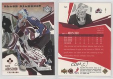 2003-04 Upper Deck Black Diamond Red /50 David Aebischer #145