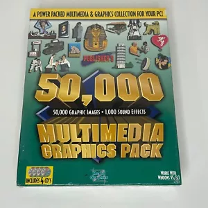 NEW Publisher's Paradise 50,000 Multimedia Graphics Pack Windows 3.1 95 Software - Picture 1 of 4