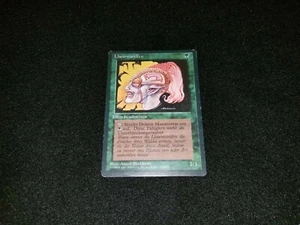 MTG 1x Revised green common MP German FBB Llanowar Elves ships w/ tracking - Picture 1 of 2