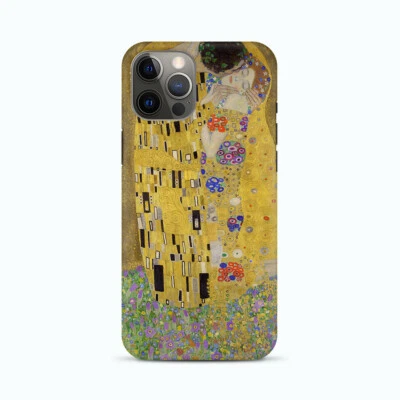 Funda resistente para teléfono Gustav Klimt The Kiss para iPhone y Samsung Foto 1 de 3