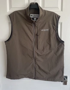 Columbia Titanium Vest Mens Full Zip Sleeveless Outdoor Hiking Travel - XL - Picture 1 of 10
