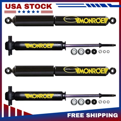 Amortiguadores delanteros traseros Monroe para Dodge D50 2,6 L tracción trasera 1982 4 piezas Foto 1 de 4