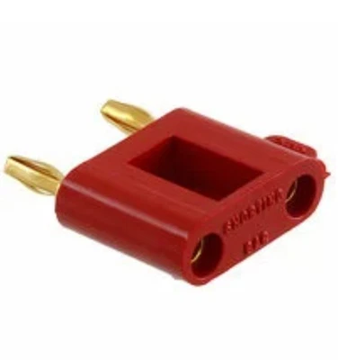 NEW (4) POMONA 2035-2 Double Miniature Banana Shorting Plug Red 4 Piece LOT - Image 1 of 4