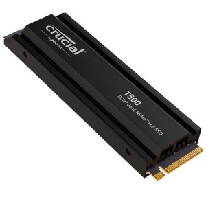 Crucial T500 1TB M.2 NVMe Gen4 SSD w/Heatsink (CT1000T500SSD5) - Picture 1 of 1