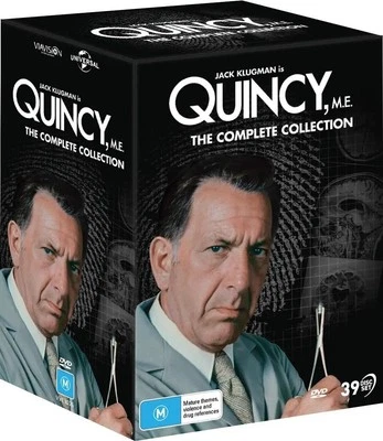 Quincy, M.E.: The Complete Collection (1-8 Seasons) DVD [Region Free] Foto 1 de 3