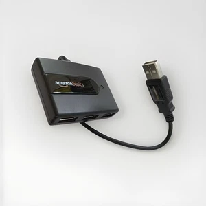 Amazon Basics - Ultra-Mini-USB-Hub, 4 Anschlüsse, USB 2.0 NEU USB - Bild 1 von 5