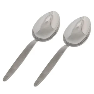 Chef Kunz Sauce Spoon Set | Pack of 2 Regular | 18/10 Stainless Steel Plating... - Picture 1 of 8