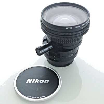 NIKON 28mm f3.5 PC Nikkor Non-AI Perspective Control Shift Lens Made in Japan - Image 1 of 4