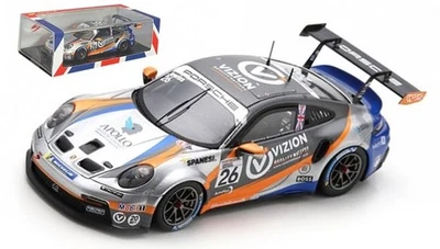 Spark UK018 Porsche 911 GT3 Carrera Cup Great Britain Champion 2022 - 1/43 Scale - Image 1 of 4