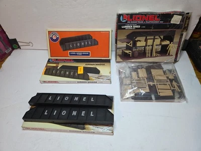 In Box LIONEL 6-12730 Girder Bridge O Gauge Black with Raised LIONEL 2  - Image 1 of 4