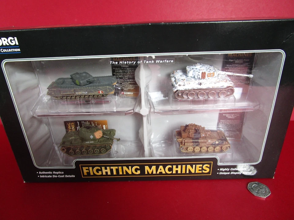 Corgi Fighting Machines The History Of Tank Warfare CSCW25004 - Image 1 of 4