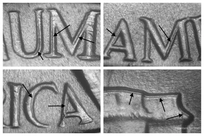 1945-S DDR-005  Doubled Die Ch/Gem  BU/Uncirculated  Silver Jefferson Nickel#1 - Image 1 of 4