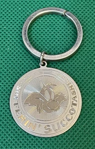 1994 Sylvester Cat Sufferin Succotash Sterling Silver KeyChain KeyRing RARE FIND - Picture 1 of 7
