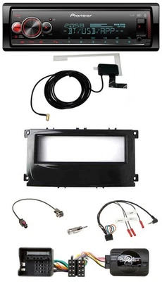 Pioneer Bluetooth DAB USB Lenkrad Autoradio für Ford Focus ab 07 Galaxy C-Max sc - Bild 1 von 4