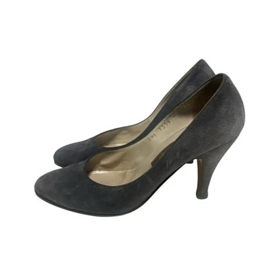 Zapatos de salón Bally de gamuza para mujer EU 39,5 gris clásico punta puntiaguda hechos en Italia Foto 1 de 4