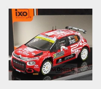 1:43 IXO Citroen C3 Rally2 #24 Rally Montecarlo 2021 Camilli Buresi RAM791LQ - Immagine 1 di 2
