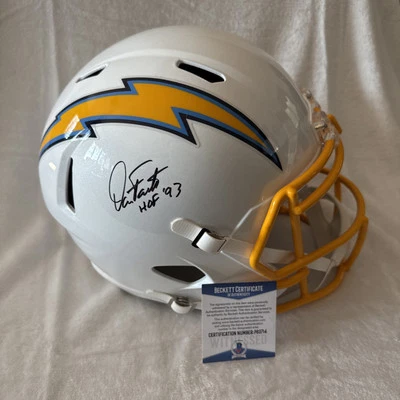 Dan Fouts LA Chargers Autographed Full Sized Helmet Beckett Certified - Image 1 of 4