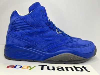 BRAND NEW PATRICK EWING 33 HI "Mikey Likes It" Ice Cream Blue Suede Men's Shoes - Image 1 of 4