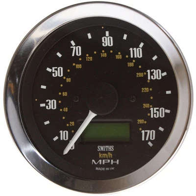 Smiths Classic Speedometer Electronic Programmable 0-170 MPH / 0-270 KPH 80mm - Image 1 of 2