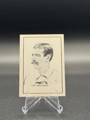 1950-56 Callahan Hall of Fame #NNO Dan Brouthers NM - Image 1 of 2