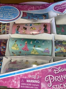 New Disney Princess Sticker Kit - Over 1,000 Stickers & Sticker Pad - Picture 1 of 4