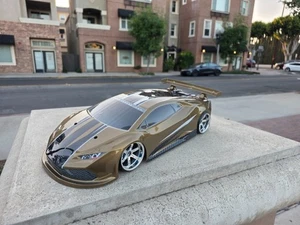 200mm 1/10 Custom Print Lamborghini Body Only - 4Tec-2 RDS DC10 YD2 MST FZ02 - Picture 1 of 7