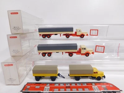 3X Wiking H0 1:87 Camion Sattelzug Krupp Titan 480 891 Mint Box #DI312-0,5 - Immagine 1 di 4