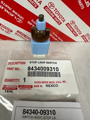 Interruptor de luz de freno OEM Toyota 84340-09310 Avalon Camry Sienna Rav4 Highlander Foto 1 de 3
