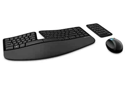 Microsoft Sculpt Ergonomic Desktop USB Port Keyboard and Mouse Combo (L5V-00002) - Image 1 of 4