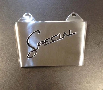 Mud flap stainless steel "SPECIAL" for Lambretta - Image 1 of 2