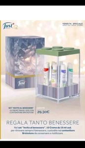 Just Invito Al benessere 10 creme 10ml cremine + contenitore BRICKSTORE - Foto 1 di 1