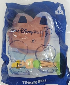 Walt Disney World 50th Celebration Tinker Bell McDonalds Spielzeug versiegelt #D-50 - Bild 1 von 3