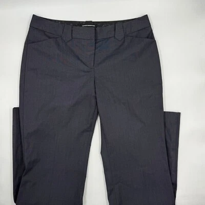Pantalones de vestir Express Editor para mujer 6 gris carbón elásticos pierna bootcut Foto 1 de 4