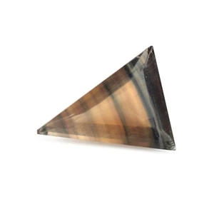 Fluorite 16.70 Carats 26X21X10 MM. Trillion Cut Faceted Natural Inclusions - Picture 1 of 2