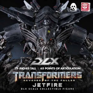 Figura Coleccionable Threezero DLX Transformers La Venganza del Fuego Caído - Imagen 1 de 18
