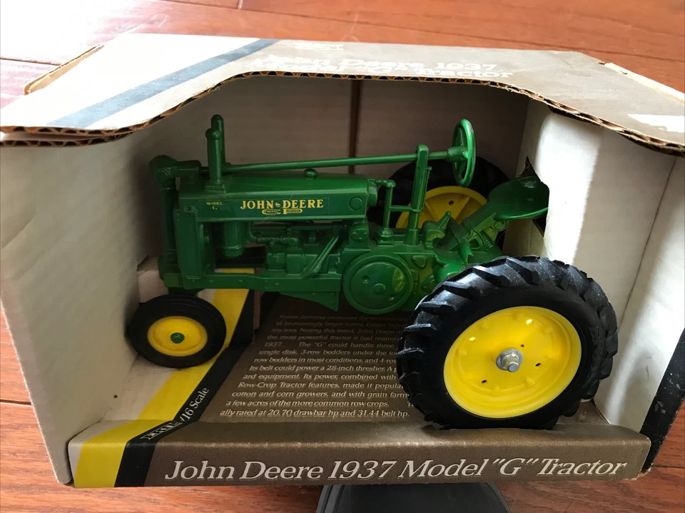 Early 1990 S ERTL John Deere 1937 Model G Tractor 548 Do