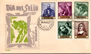 Spain FDC 1963 Stamp Day - Madrid - J16254 ar - Picture 1 of 2