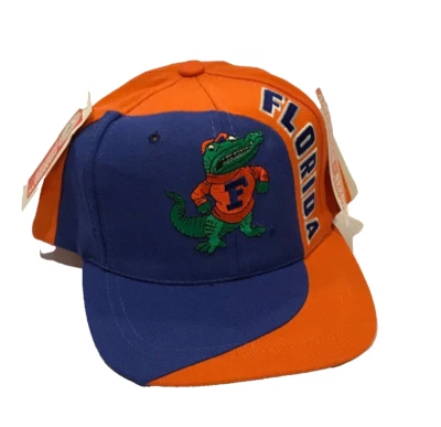 Boné vintage University of Florida Gators American Needle Hat Snapback 100% lã - Imagem 1 de 4