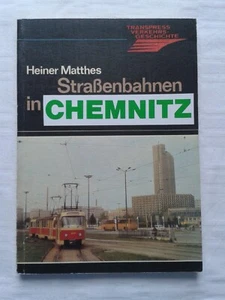Straßenbahnen in Karl-Marx-Stadt Chemnitz transpress Verkehrsgeschichte 1986 - Bild 1 von 7