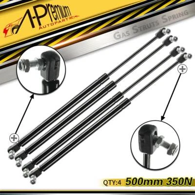 4x A-Premium Gas Struts Caravans Trailers Canopy Toolbox 500mm 350N (8mm Shaft) - image 1 of 4