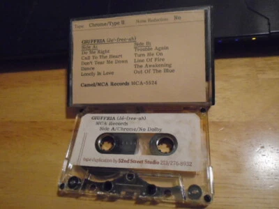 RARE PROMO gregg Giuffria 1st CASSETTE TAPE hard rock 1984 Angel Dio Quiet Riot - Image 1 of 3