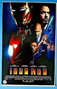 ROBERT DOWNEY JNR SIGNED AUTOGRAPHED IRON MAN 11" X 17" POSTER - Picture 1 of 3
